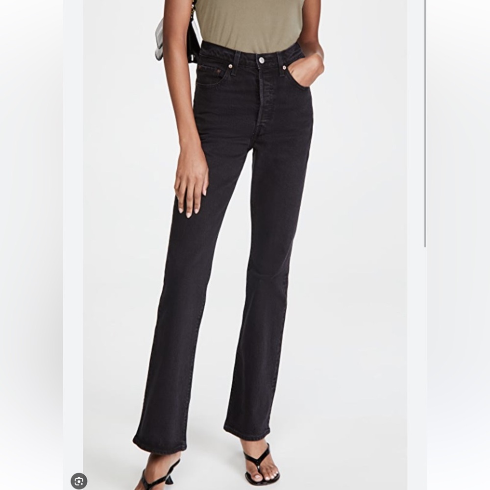 REVOLVE LEVI’S RIBCAGE BOOT 
S29 Black Lake